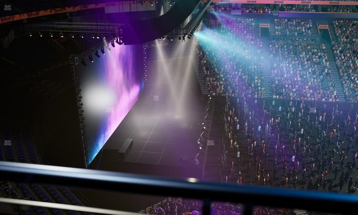 Bridgestone Arena - Section 324 Seat View