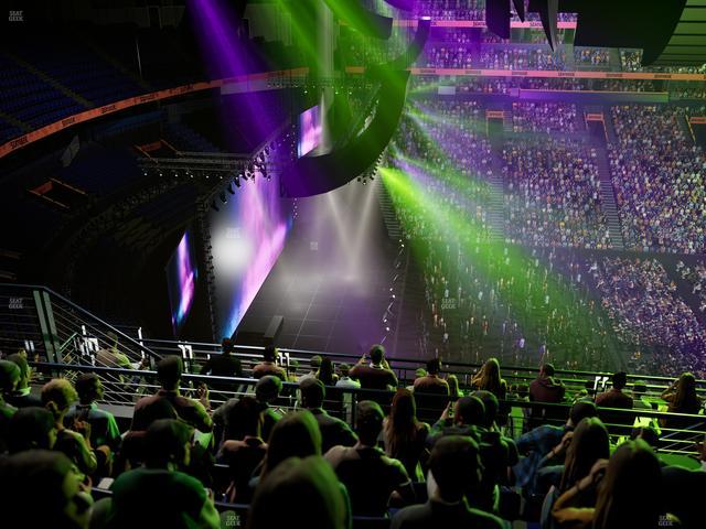 Bridgestone Arena - Section 324 Seat View