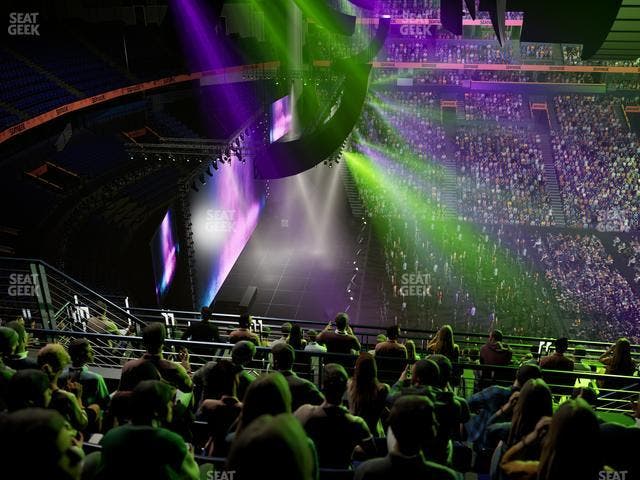 Bridgestone Arena - Section 324 Seat View