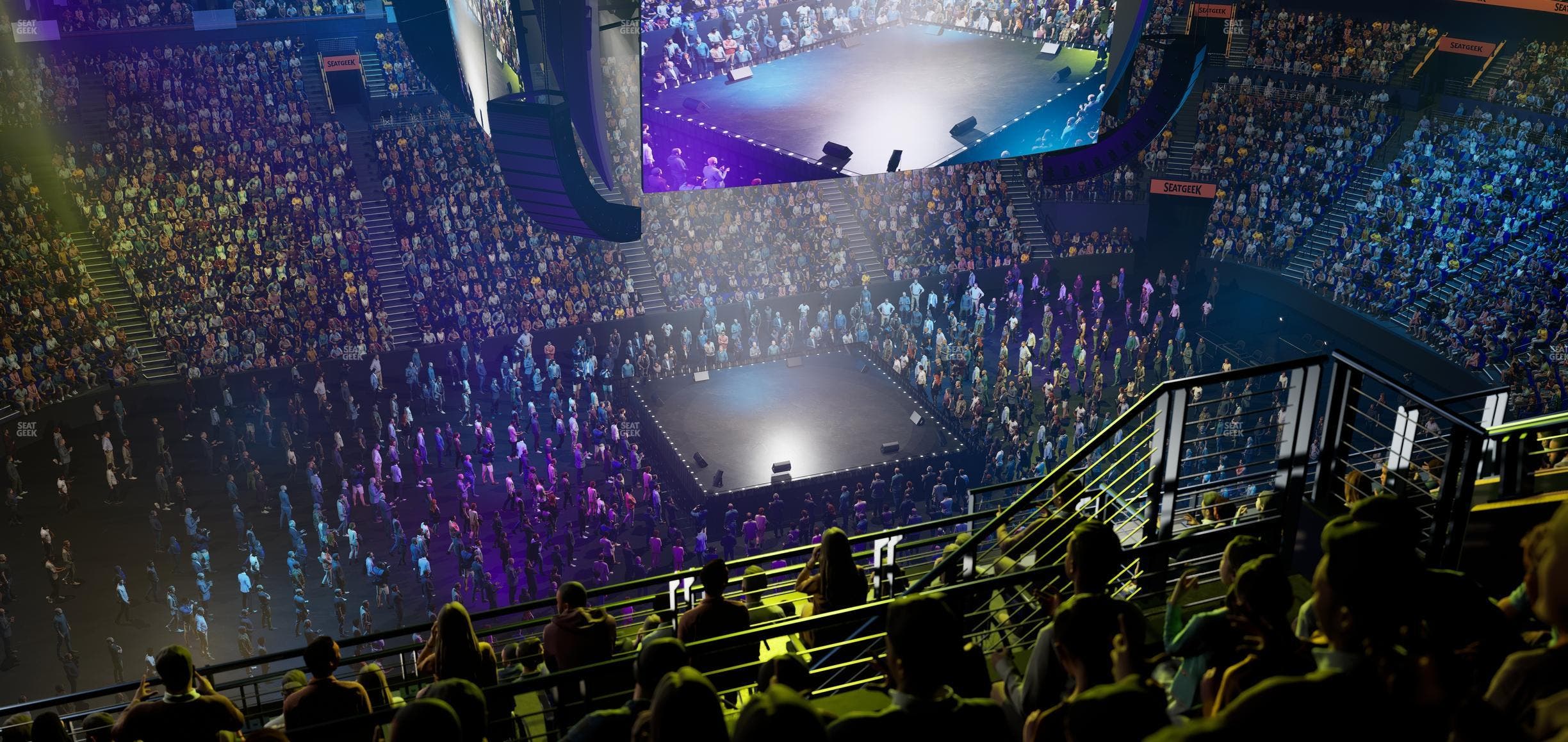 Bridgestone Arena - Section 324 Seat View