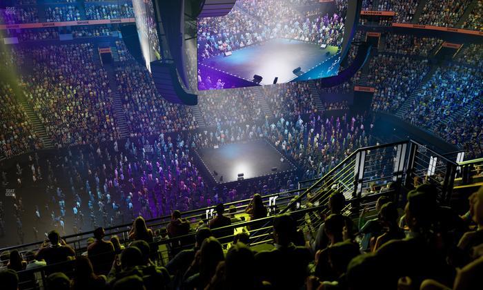 Bridgestone Arena - Section 324 Seat View