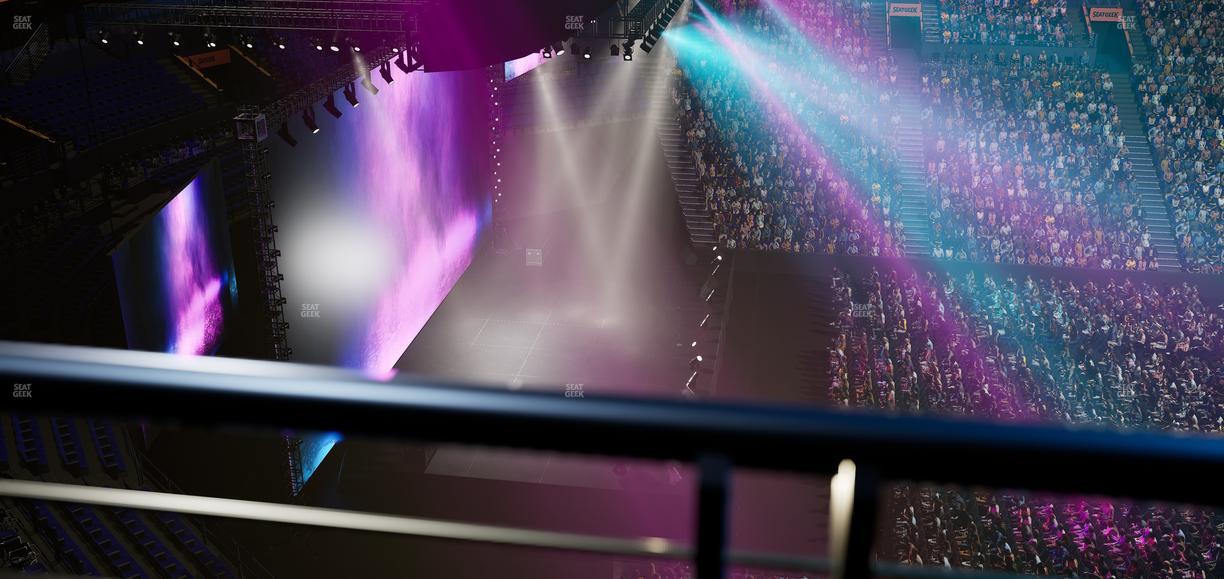 Bridgestone Arena - Section 324 Seat View