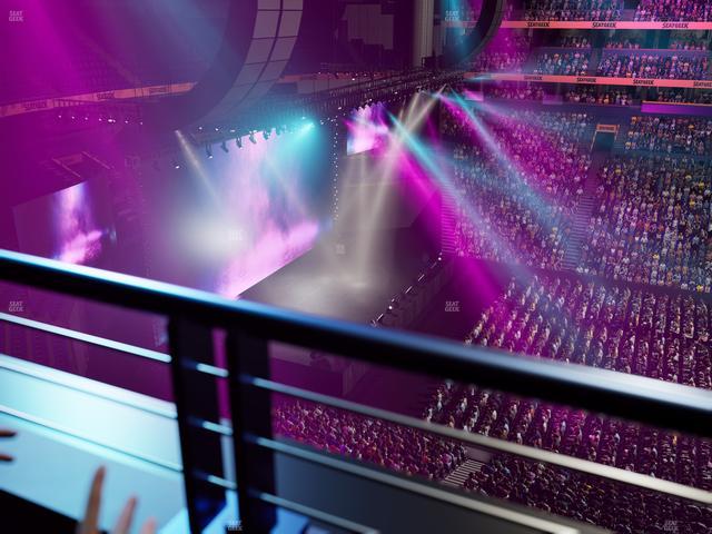Bridgestone Arena - Section 325 Seat View