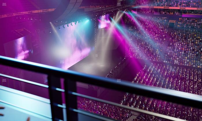 Bridgestone Arena - Section 325 Seat View