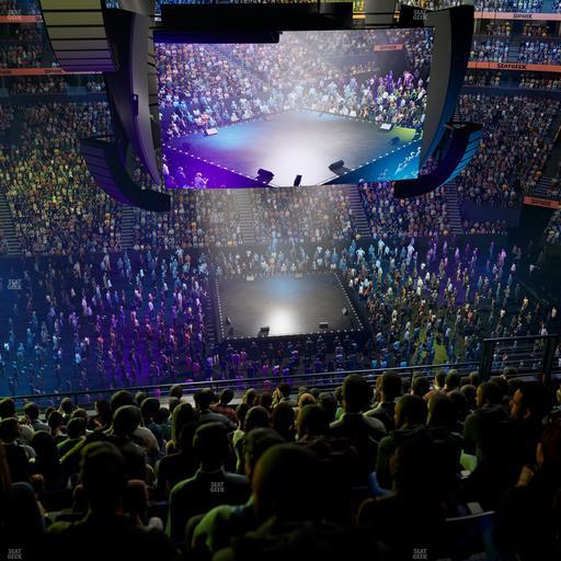 Bridgestone Arena - Section 325 Seat View