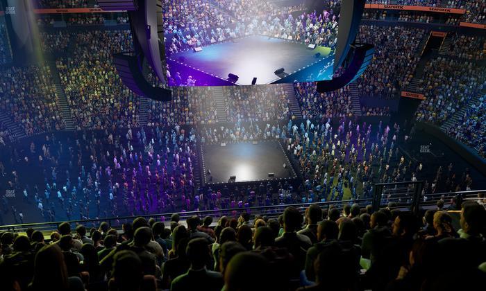 Bridgestone Arena - Section 325 Seat View