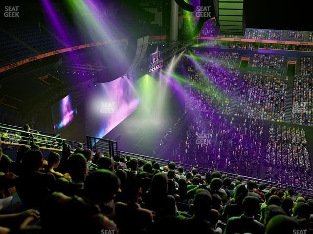 Bridgestone Arena - Section 325 Seat View