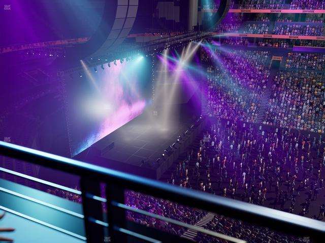 Bridgestone Arena - Section 325 Seat View