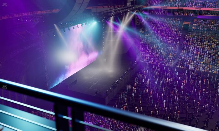 Bridgestone Arena - Section 325 Seat View