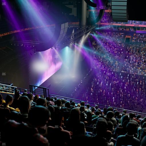 Bridgestone Arena - Section 325 Seat View