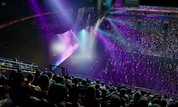 Bridgestone Arena - Section 325 Seat View