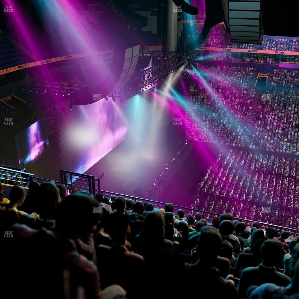 Bridgestone Arena - Section 325 Seat View