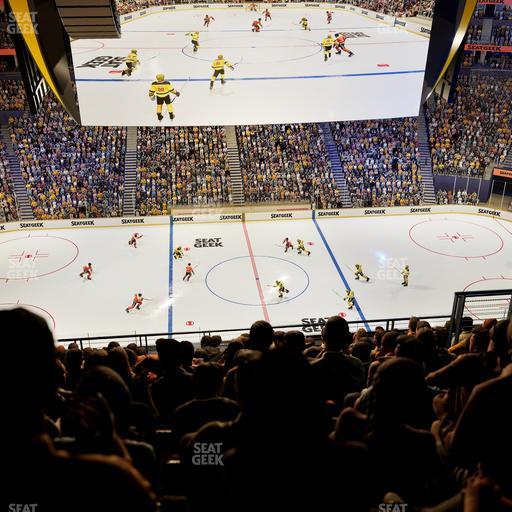 Bridgestone Arena - Section 325 Seat View
