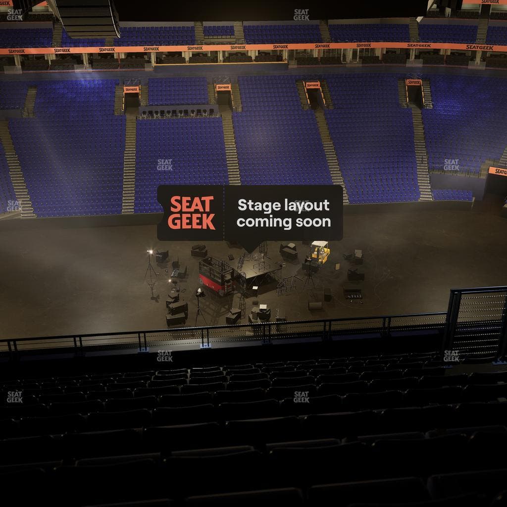 Bridgestone Arena - Section 325 Seat View