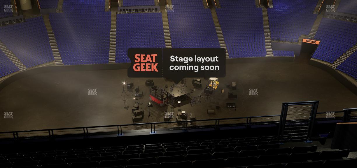 Bridgestone Arena - Section 325 Seat View