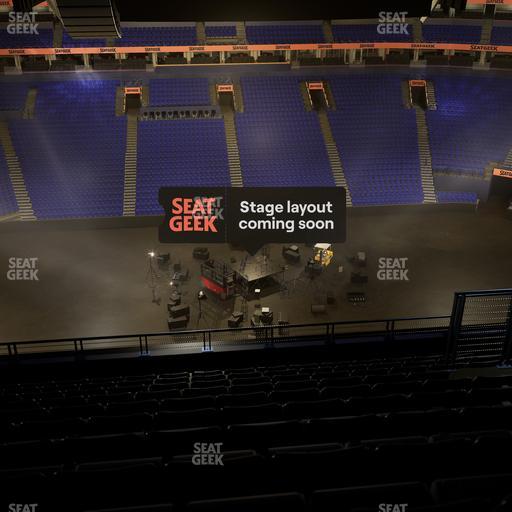 Bridgestone Arena - Section 325 Seat View