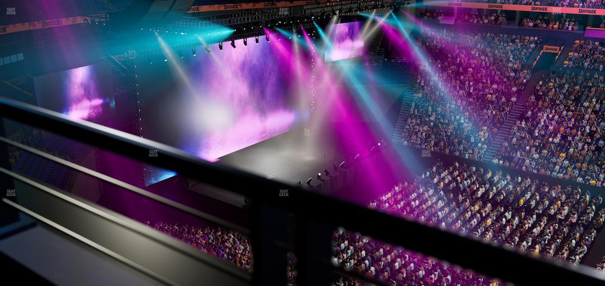 Bridgestone Arena - Section 326 Seat View