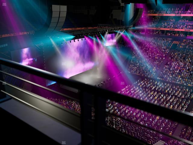 Bridgestone Arena - Section 326 Seat View