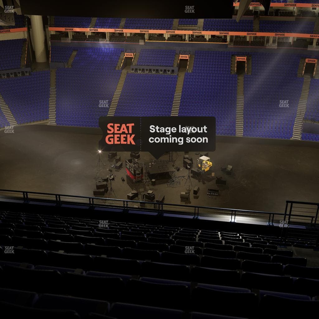 Bridgestone Arena - Section 326 Seat View