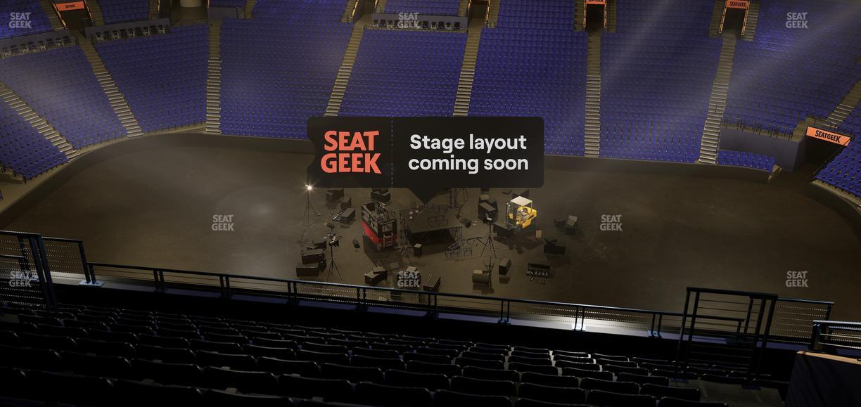 Bridgestone Arena - Section 326 Seat View