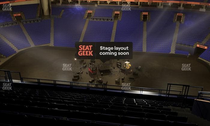 Bridgestone Arena - Section 326 Seat View