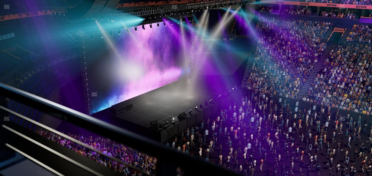 Bridgestone Arena - Section 326 Seat View