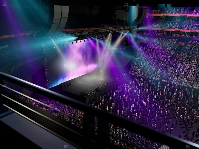 Bridgestone Arena - Section 326 Seat View