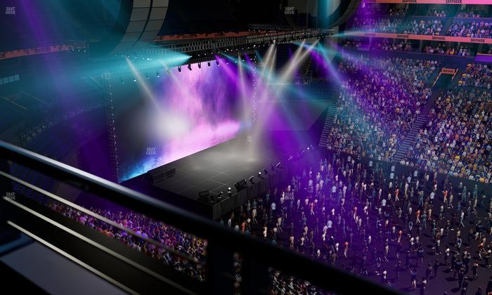 Bridgestone Arena - Section 326 Seat View