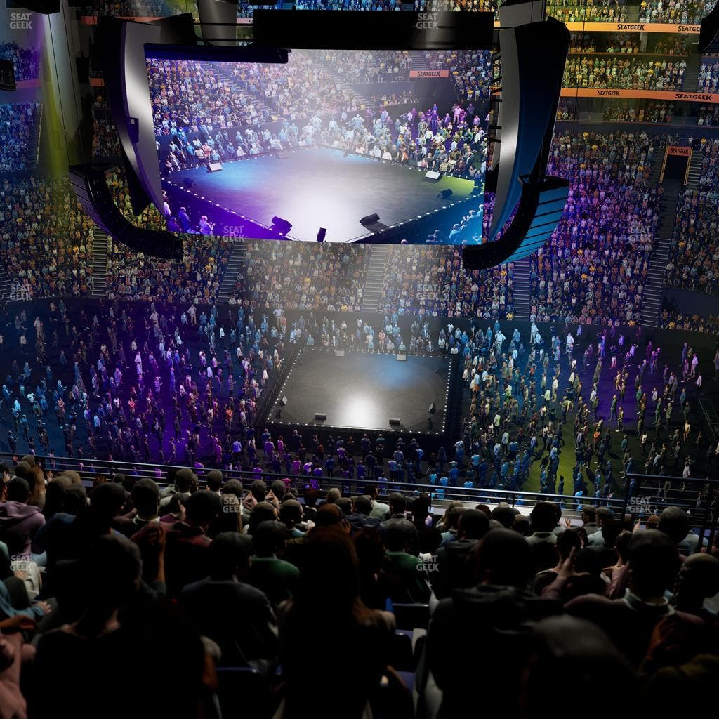 Bridgestone Arena - Section 326 Seat View