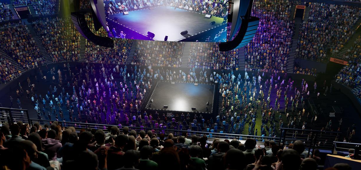 Bridgestone Arena - Section 326 Seat View