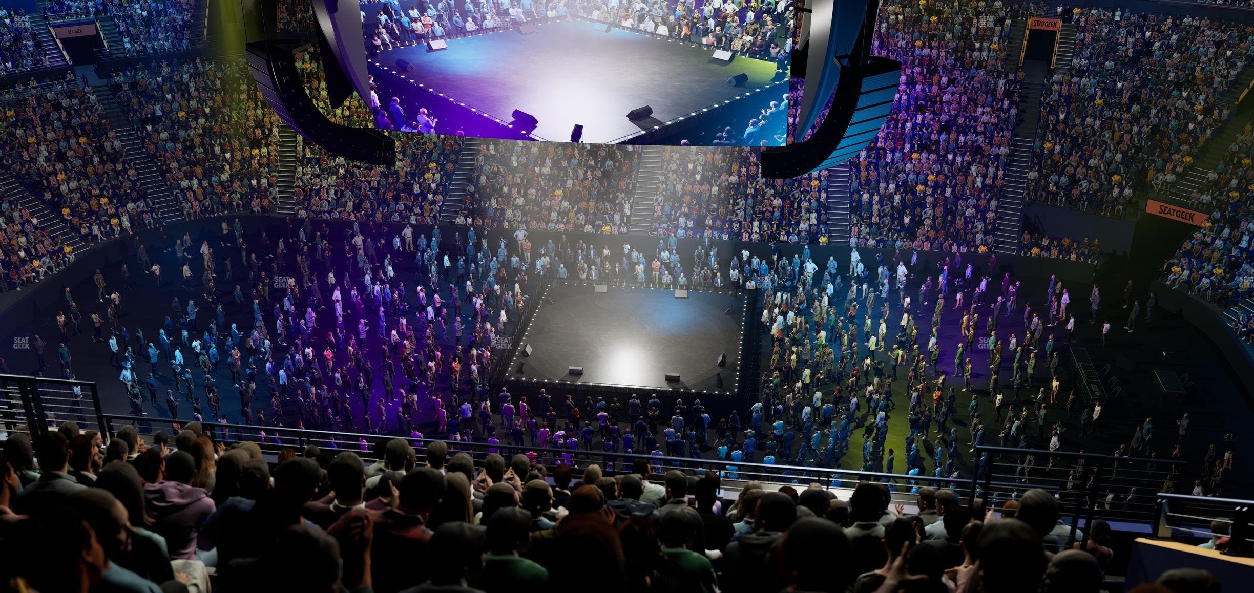 Bridgestone Arena - Section 326 Seat View