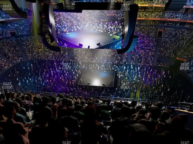 Bridgestone Arena - Section 326 Seat View