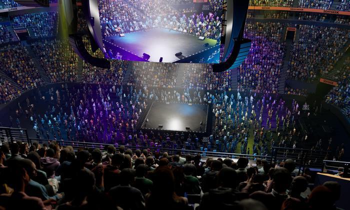 Bridgestone Arena - Section 326 Seat View