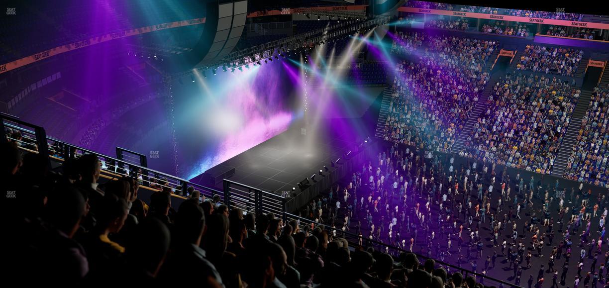 Bridgestone Arena - Section 326 Seat View