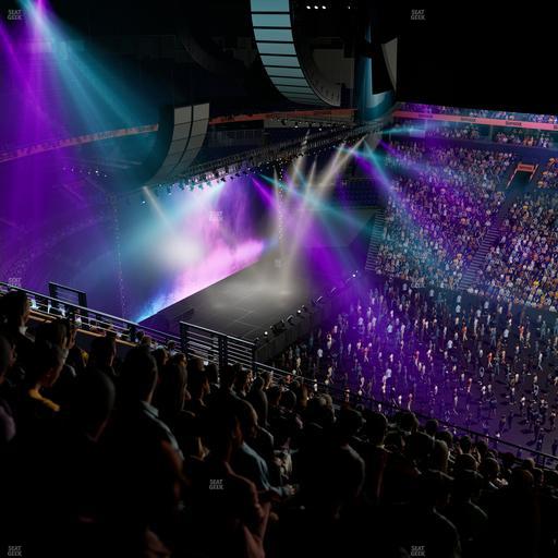 Bridgestone Arena - Section 326 Seat View