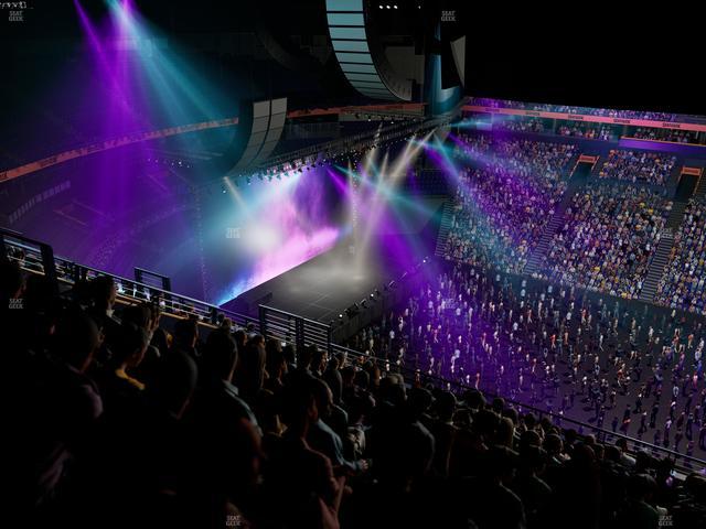 Bridgestone Arena - Section 326 Seat View Bridgestone Arena - Section 326 Seat View