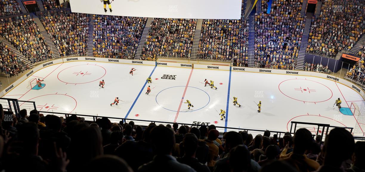 Bridgestone Arena - Section 326 Seat View