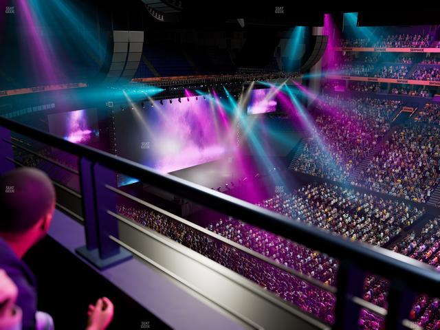 Bridgestone Arena - Section 327 Seat View