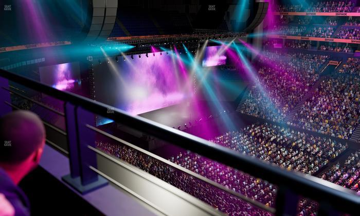 Bridgestone Arena - Section 327 Seat View