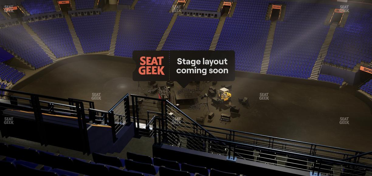 Bridgestone Arena - Section 327 Seat View