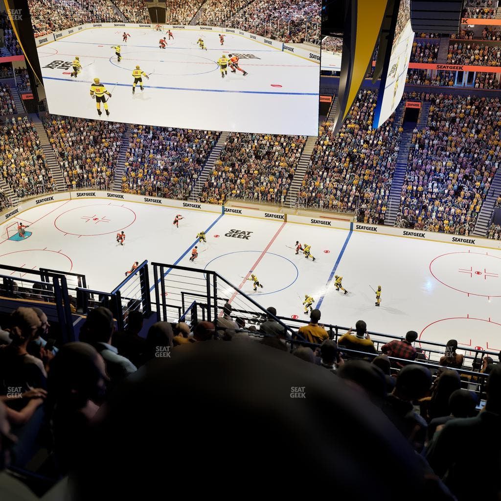 Bridgestone Arena - Section 327 Seat View