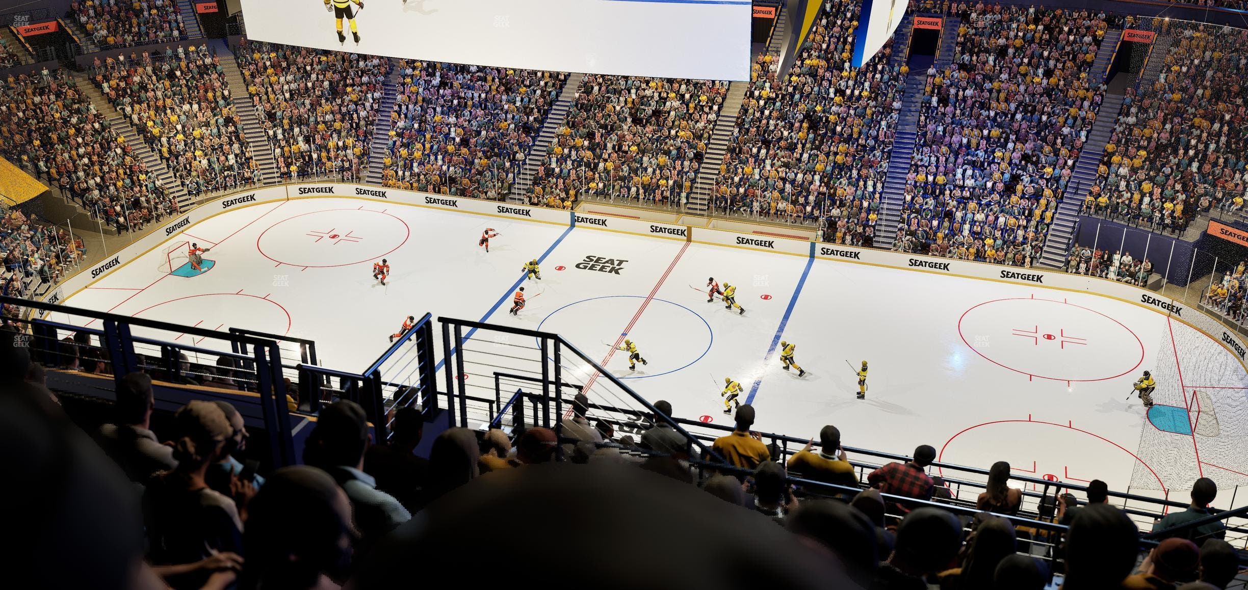 Bridgestone Arena - Section 327 Seat View