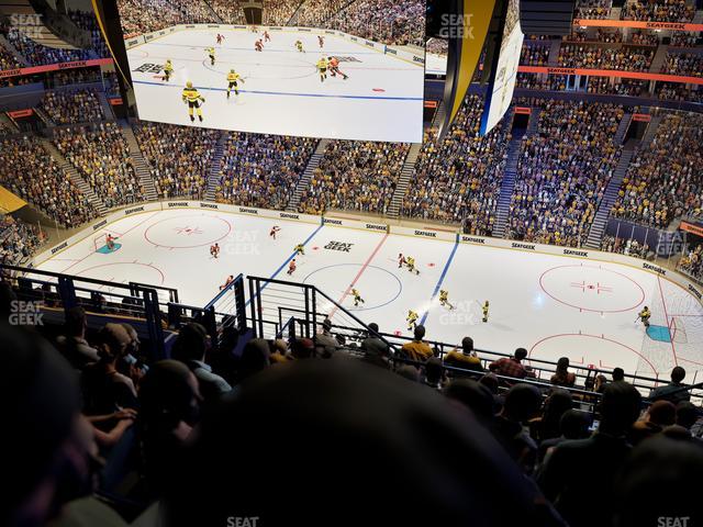 Bridgestone Arena - Section 327 Seat View
