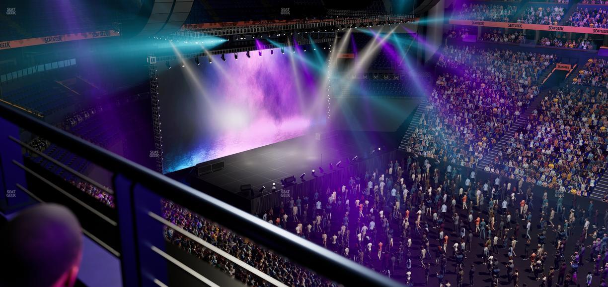 Bridgestone Arena - Section 327 Seat View