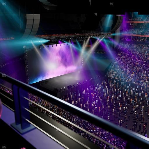 Bridgestone Arena - Section 327 Seat View