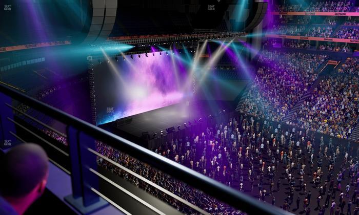 Bridgestone Arena - Section 327 Seat View