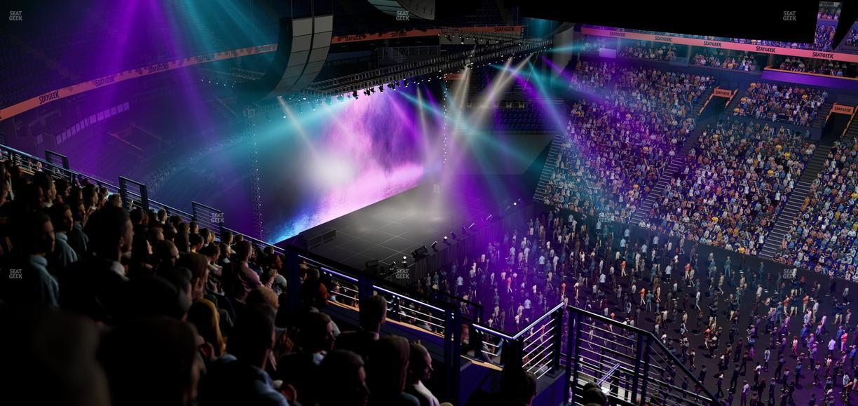 Bridgestone Arena - Section 327 Seat View