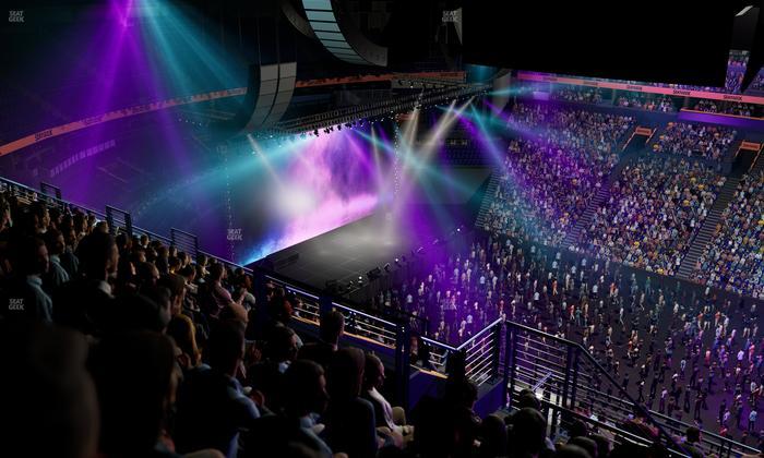 Bridgestone Arena - Section 327 Seat View