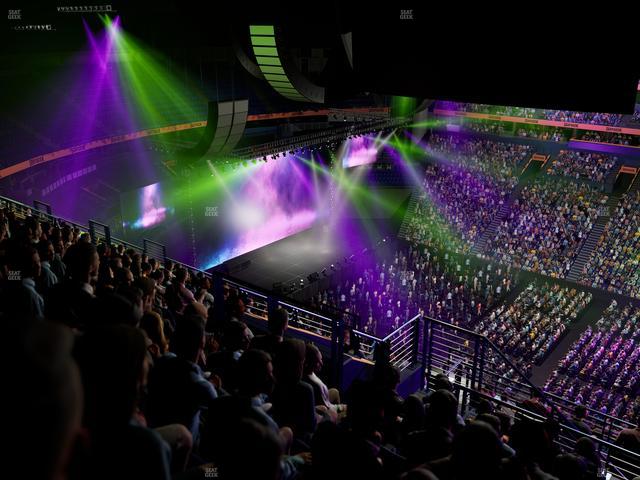 Bridgestone Arena - Section 327 Seat View