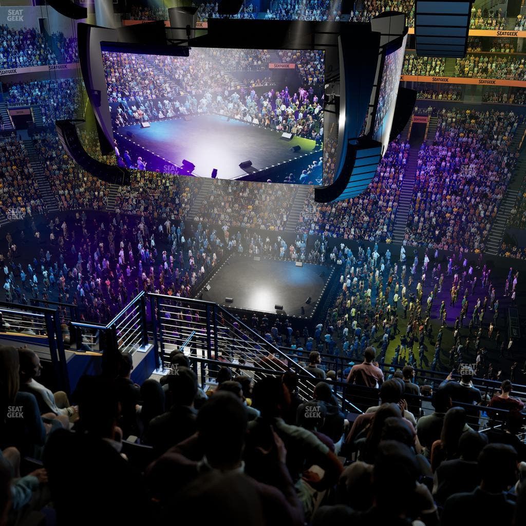 Bridgestone Arena - Section 327 Seat View